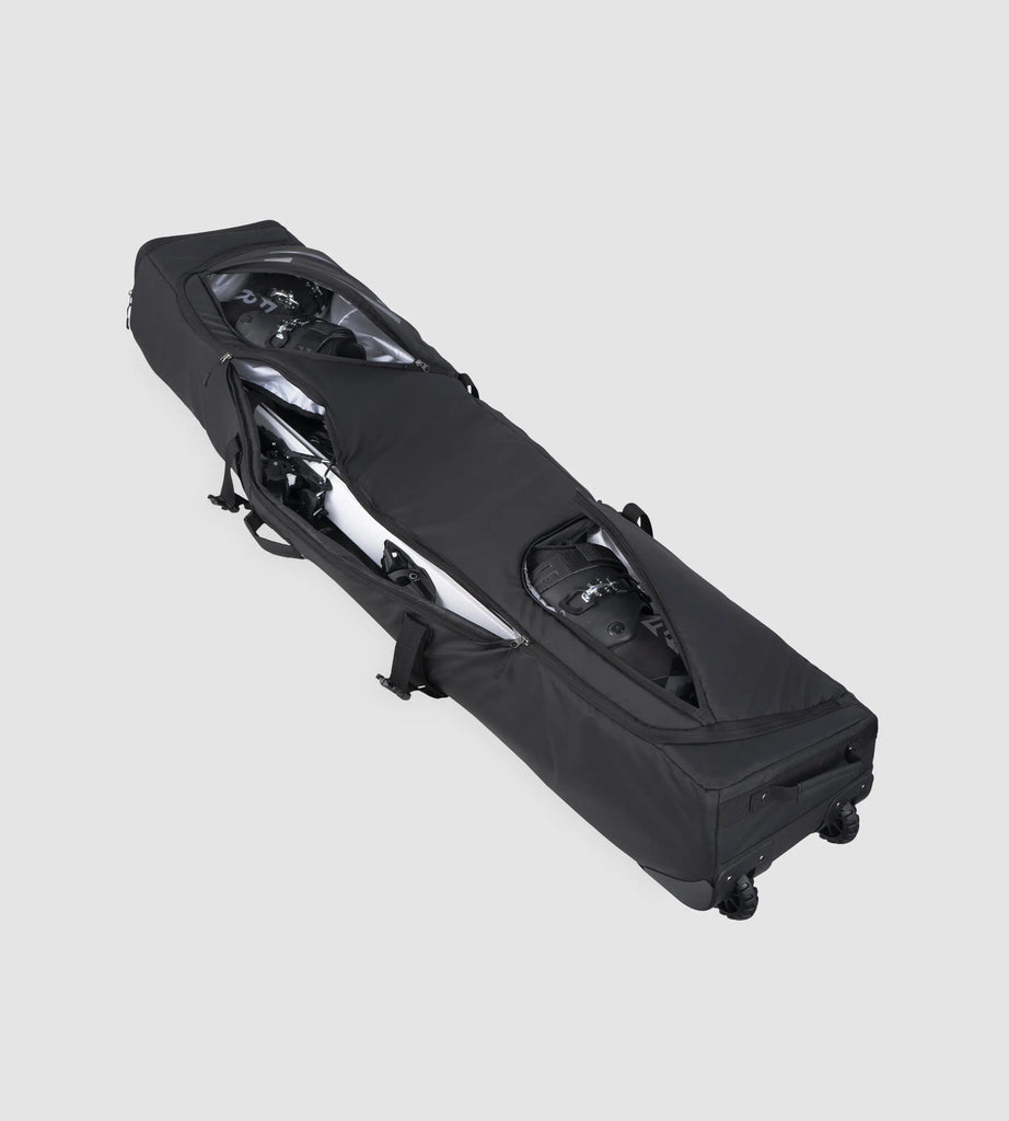 Adjustable Double Ski Bag on Wheels K&B Sport